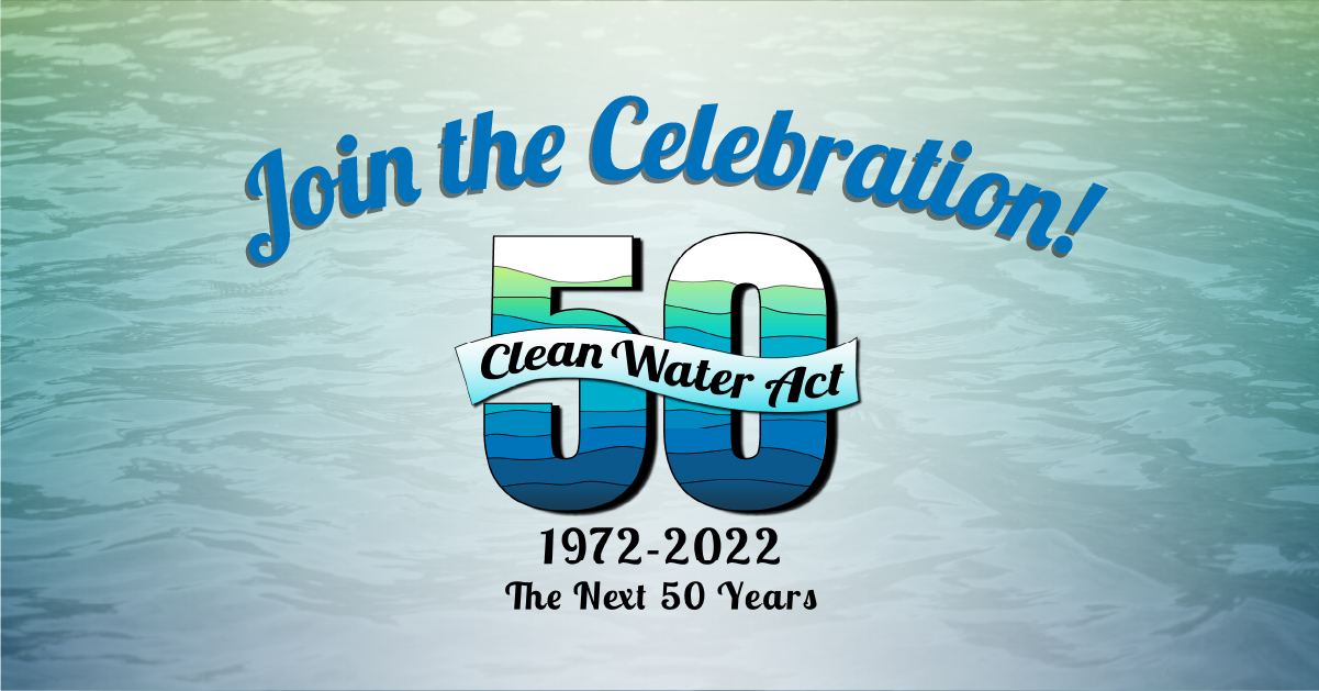 Clean Water Act Anniversary logo